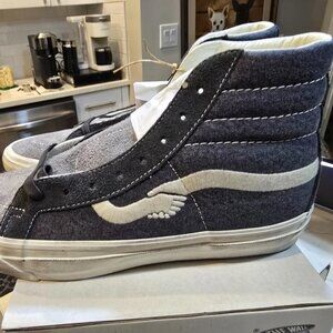 Vans x Notre Sk8 Hi Reissue 38 Lx Notre Raven Grey VN000CR0RVN MENS 9.5 NEW RARE